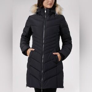 Pajar Canada Queens Quilted Puffer w/faux fur trim hood trim